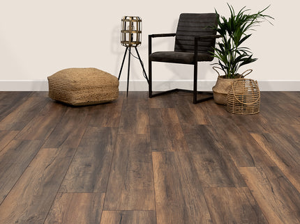 Sloophout Laminaat Ruw Donker Eiken