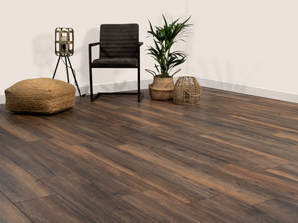 Sloophout Laminaat Ruw Donker Eiken