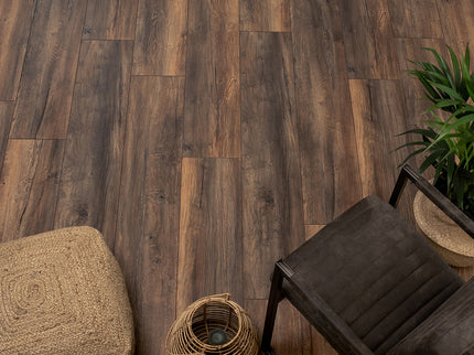 Sloophout Laminaat Ruw Donker Eiken