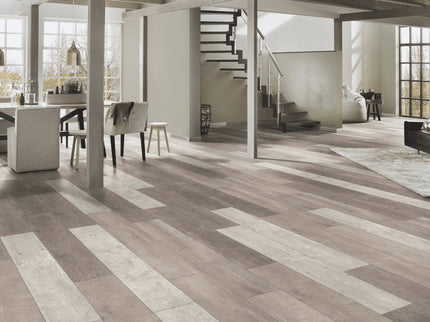 Sloophout Laminaat Versleten Planken Licht