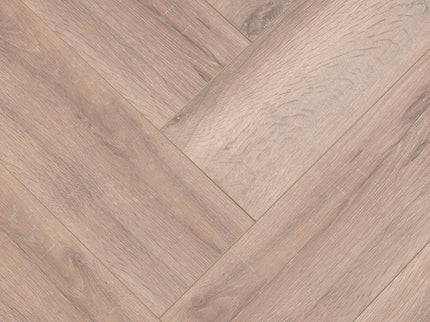 Visgraat Laminaat - Gerookt Wit Eiken