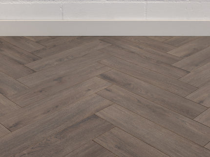 Visgraat Laminaat - Mokka Zwart Eiken