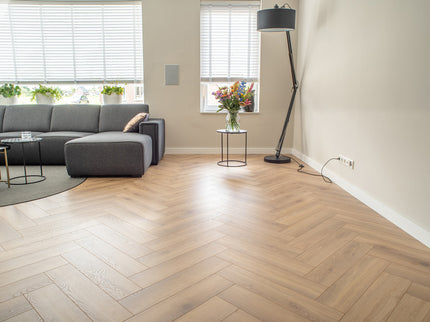 Visgraat Laminaat - Natuur Eiken