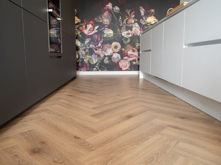 Visgraat Laminaat - Natuur Eiken