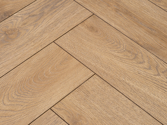 Visgraat Laminaat - Bruin Eiken