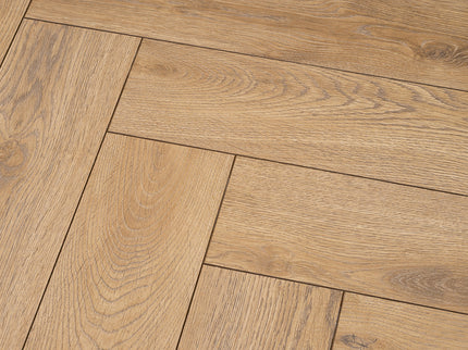 Visgraat Laminaat - Bruin Eiken