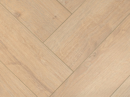 Visgraat Laminaat - Onbehandeld Eiken