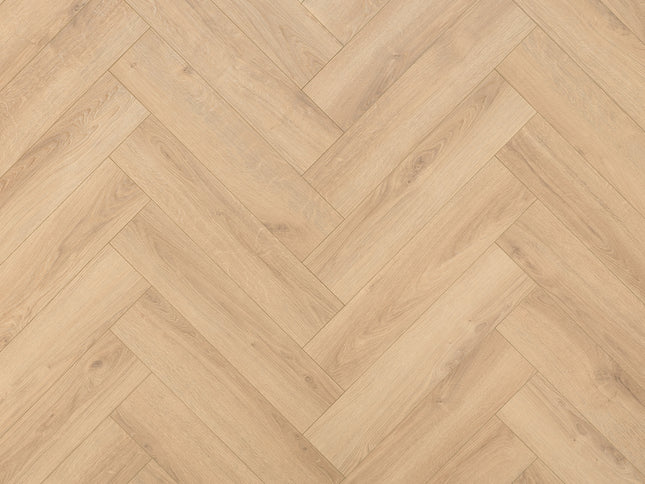 Visgraat Laminaat - Onbehandeld Eiken